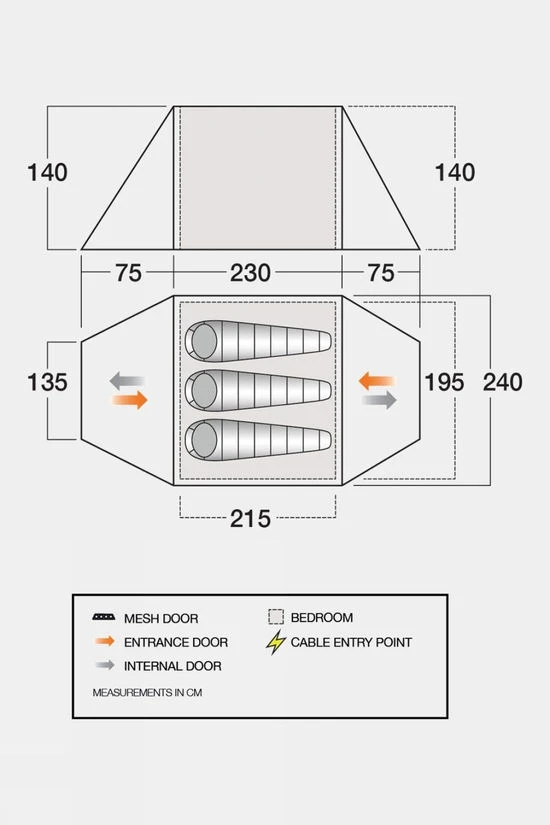 Vango Classic Instant 300 Tent - Image 6